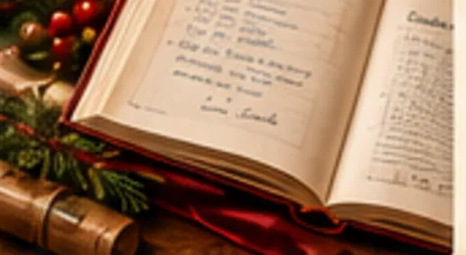 Printed family cookbook open to a handwritten recipe